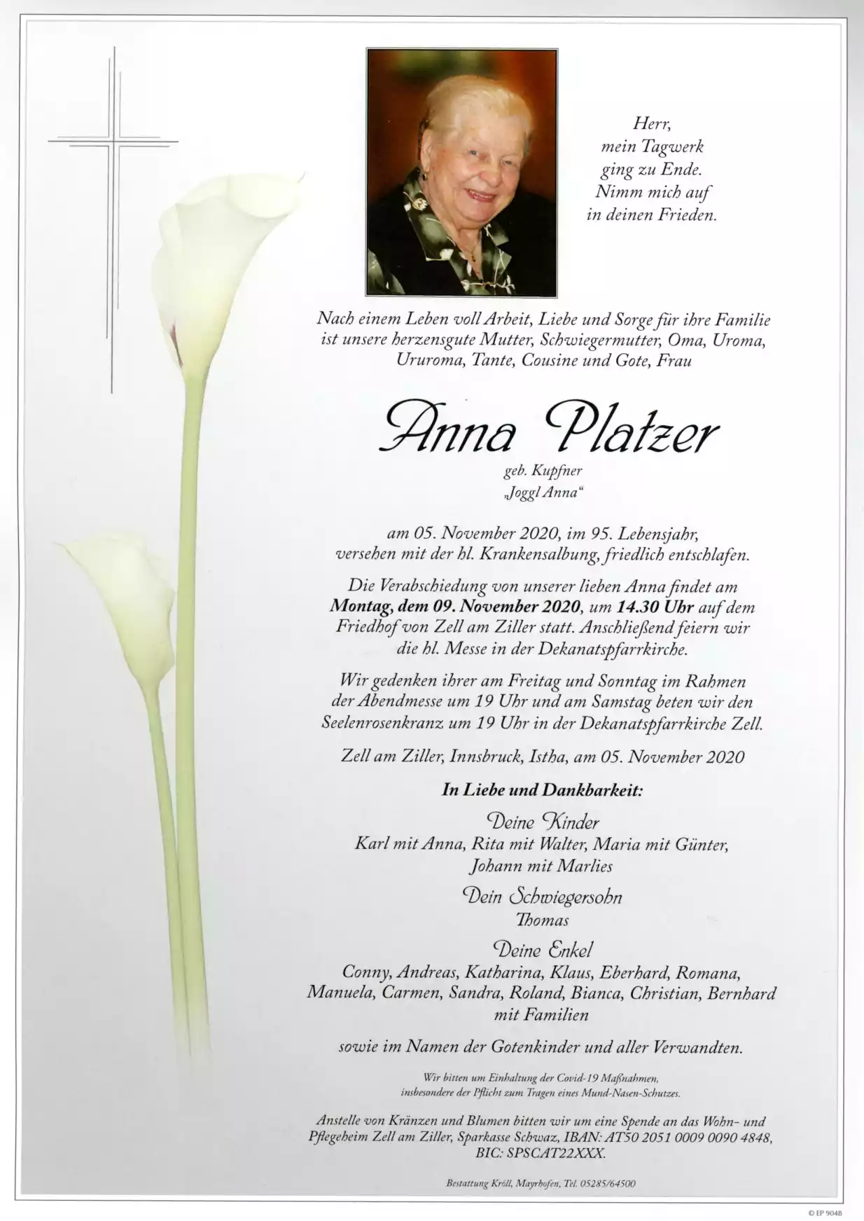 Parte von Anna Platzer